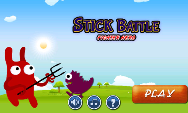 坚持战斗：战斗英雄：Stick Battle Fighter Hero