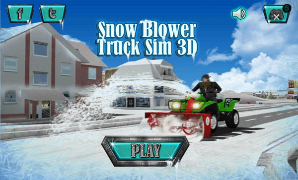 大家一起来铲雪：Snow Blower Truck Sim3D