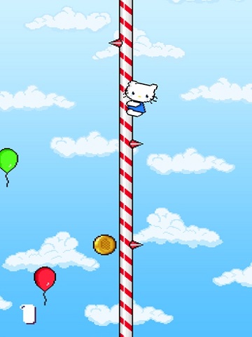 下降的hello kitty