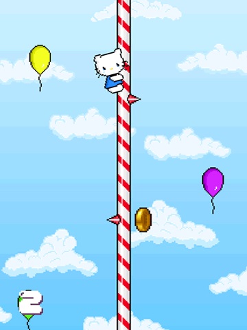 下降的hello kitty