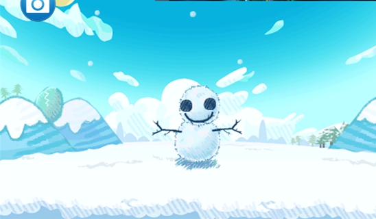 做雪人
