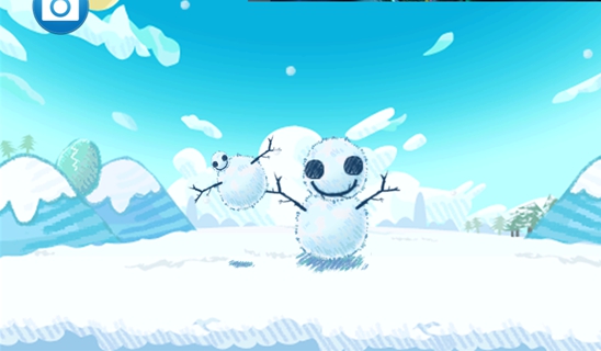 做雪人