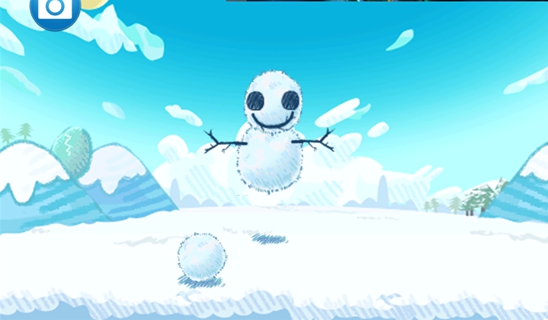 做雪人