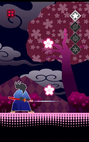 武士和樱花