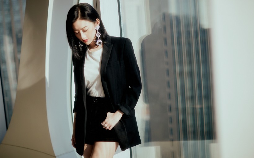 景甜甜美写真手机壁纸