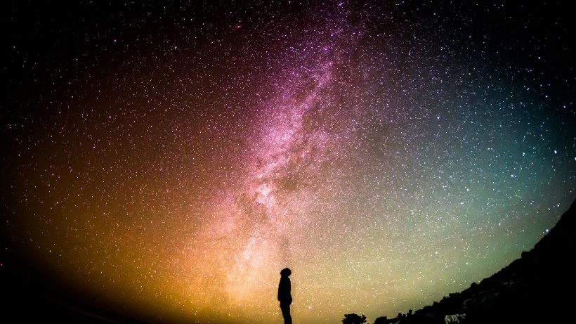 唯美的浩瀚星空手机壁纸