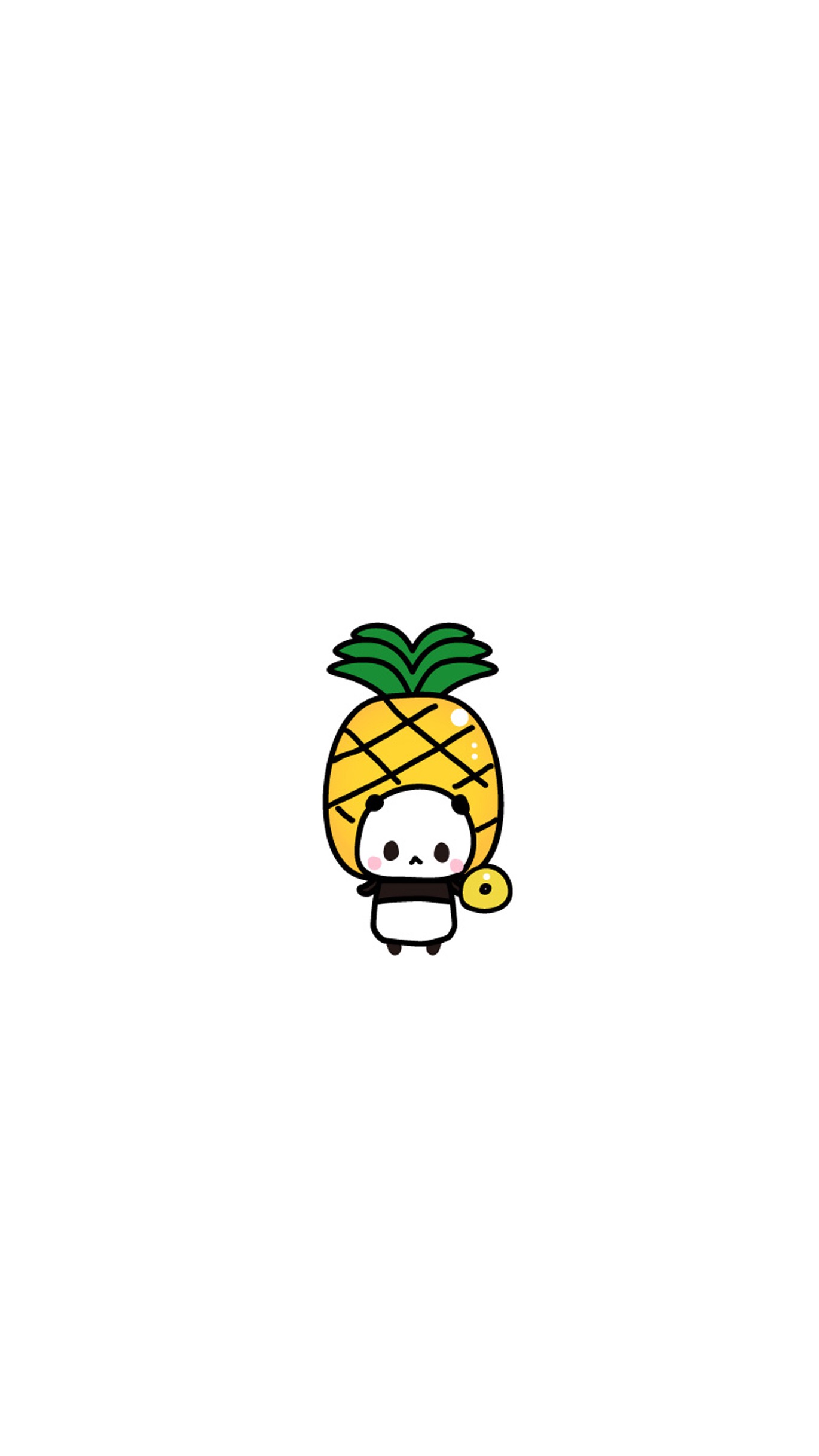 可爱卡通动物插画高清手机壁纸