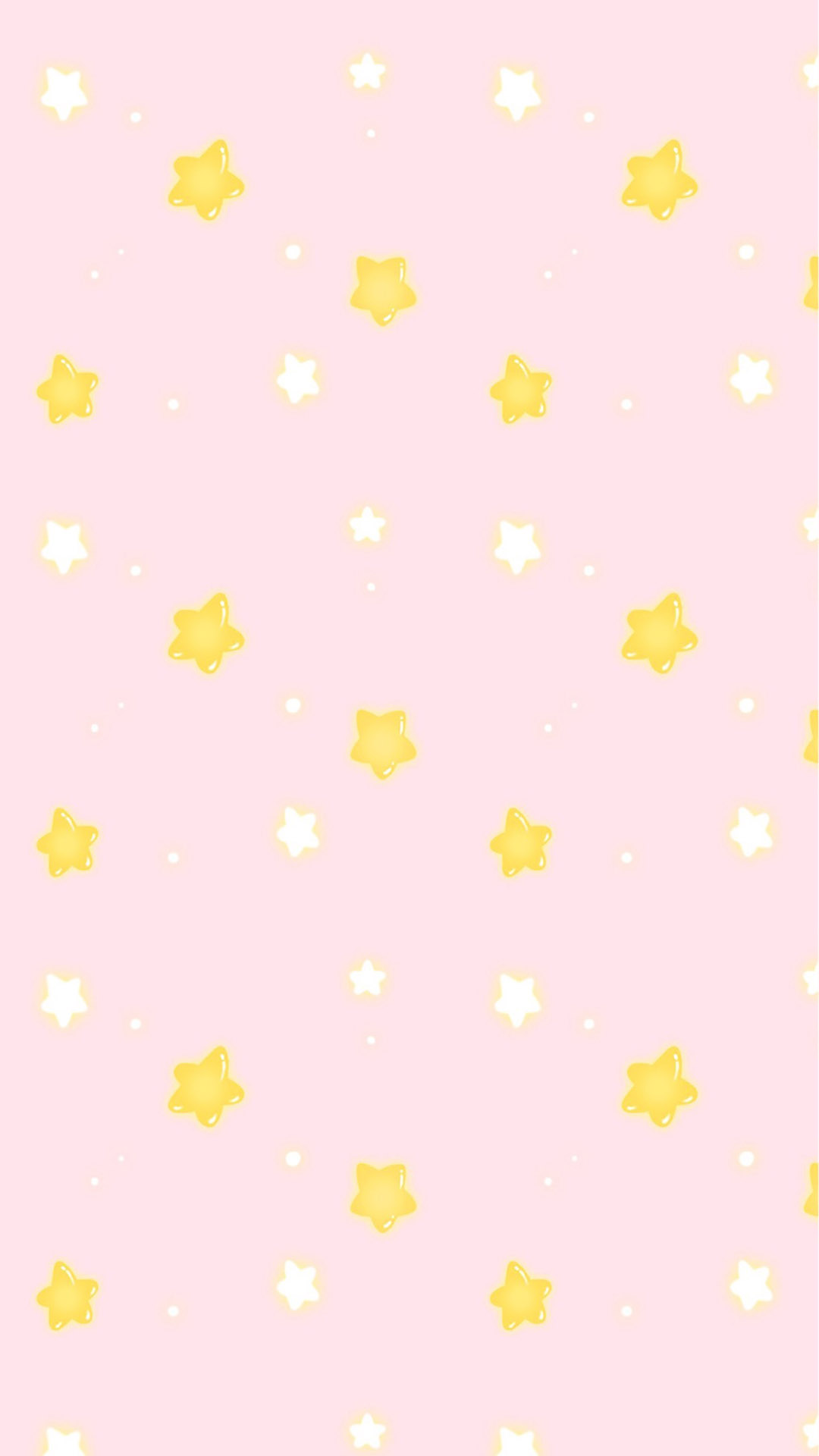 可爱星星平铺手机壁纸