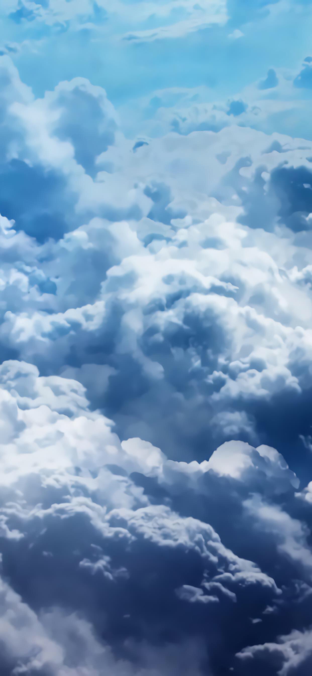 清新天空白云高清手机壁纸