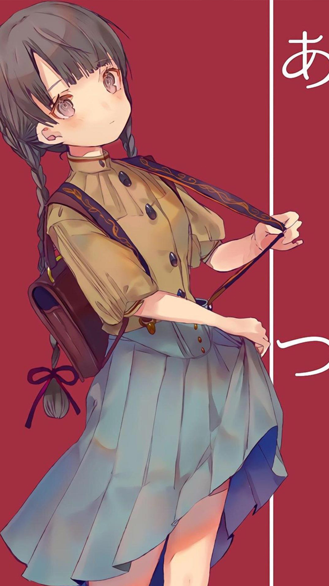 唯美动漫美女手绘高清手机壁纸