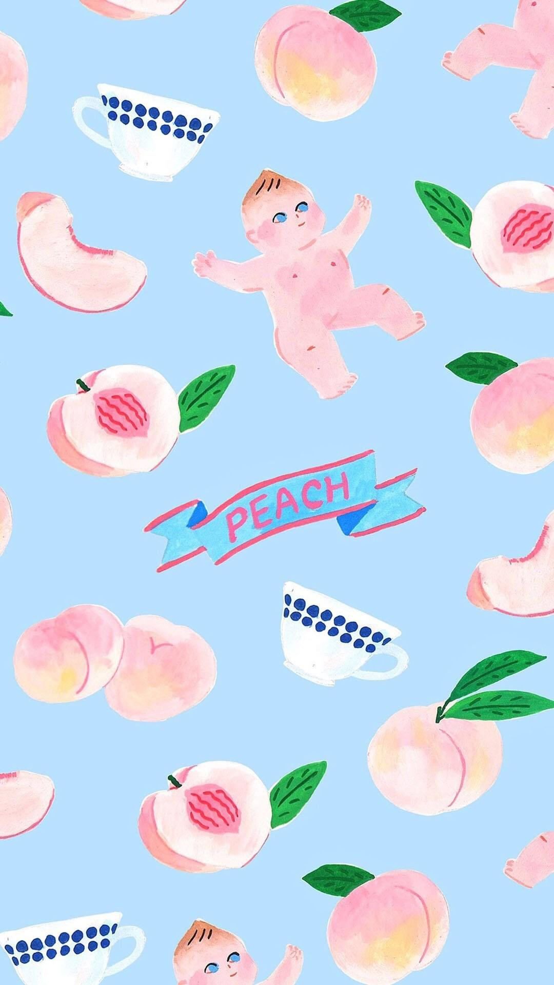 可爱卡通创意插画高清手机壁纸