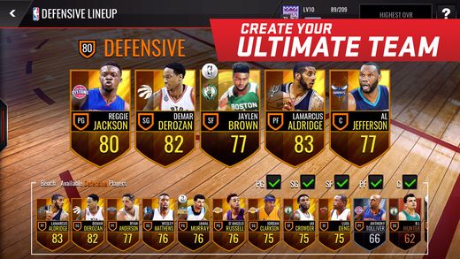 nba live mobile