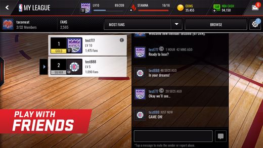 nba live mobile