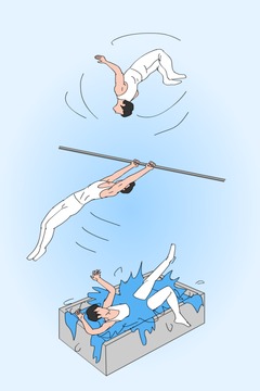 奇怪的单杠