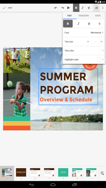 Google幻灯片(Google Slides)