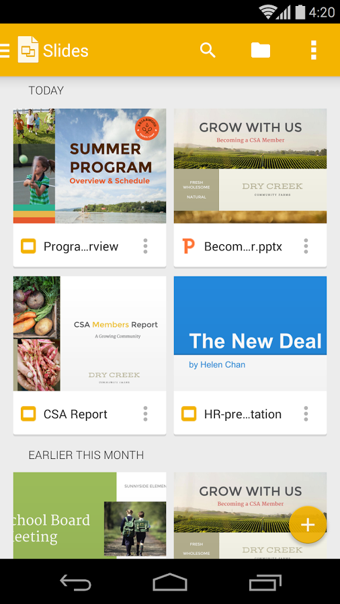 Google幻灯片(Google Slides)