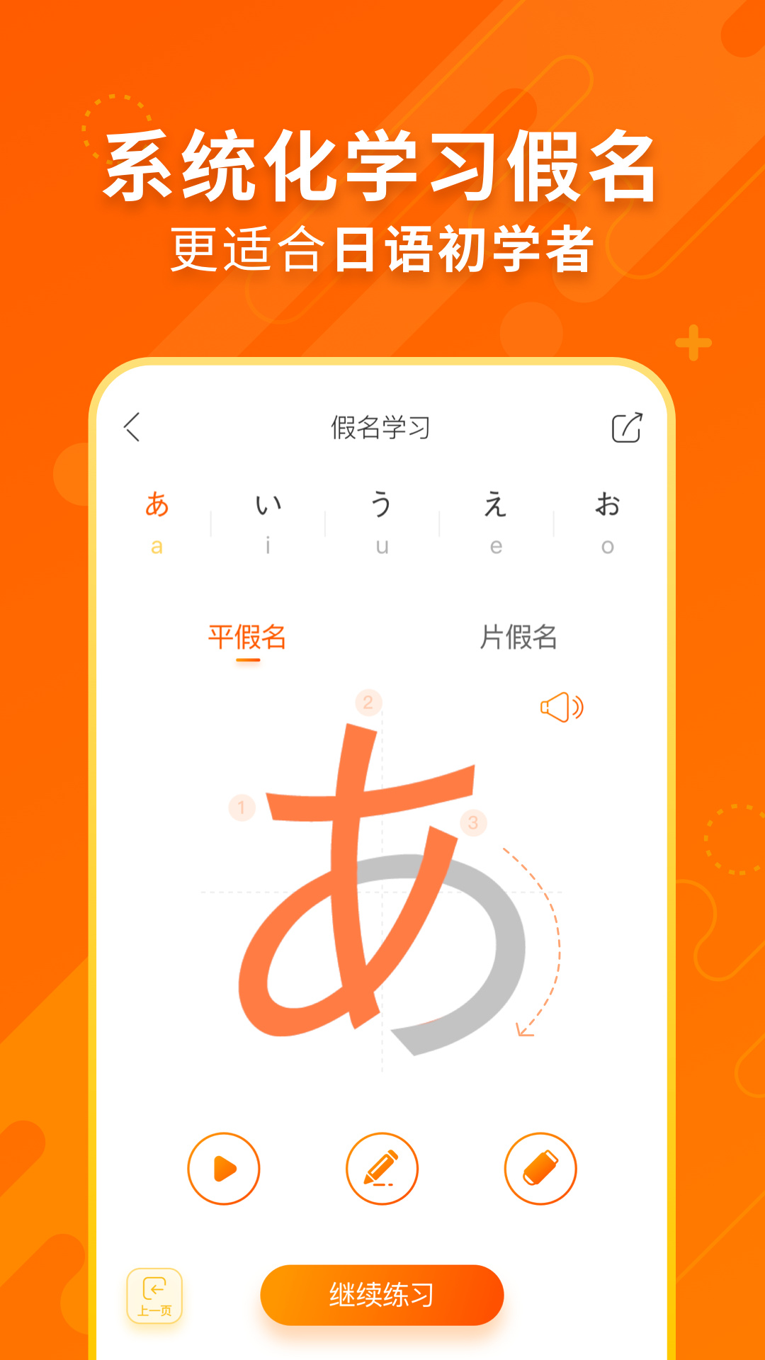 日语五十音图