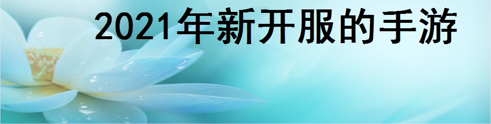 2021年新开服的手游