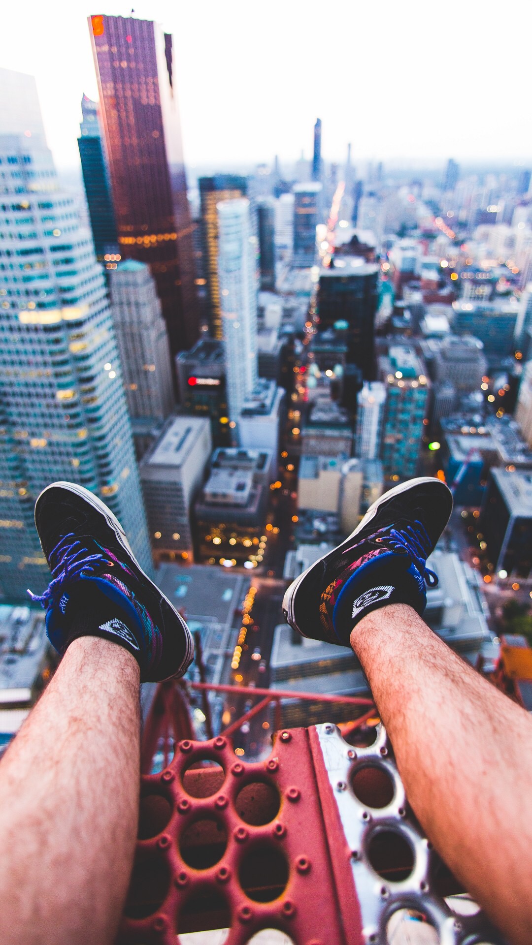 高楼俯拍个性
