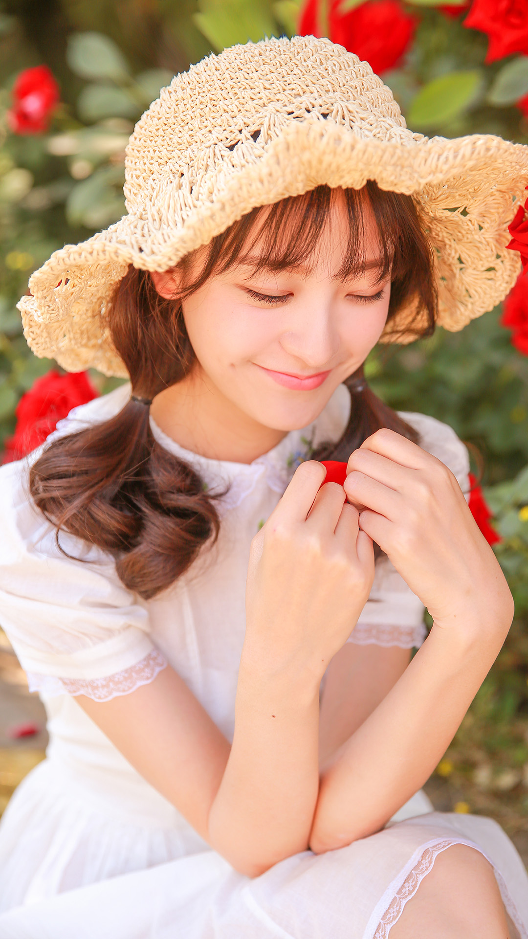 清纯美女治愈手机壁纸