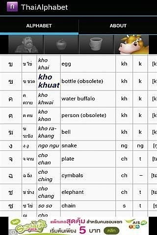 泰语字母