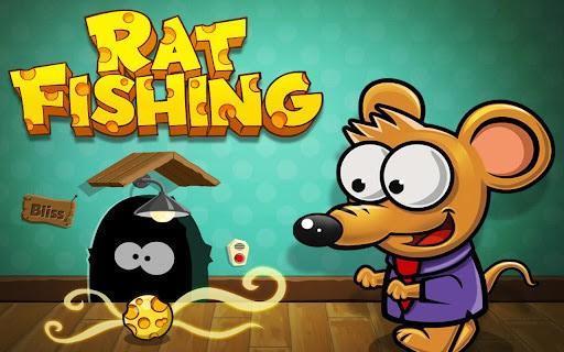 老鼠钓鱼 Rat Fishing