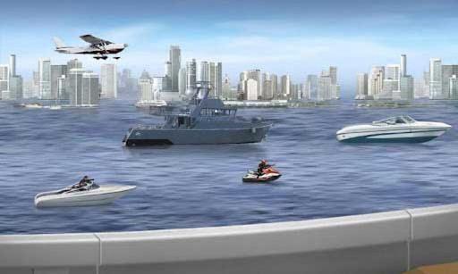 快艇射击 Speedboat Shooting
