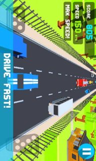 像素游戏公路飚车