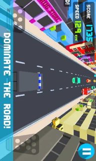 像素游戏公路飚车