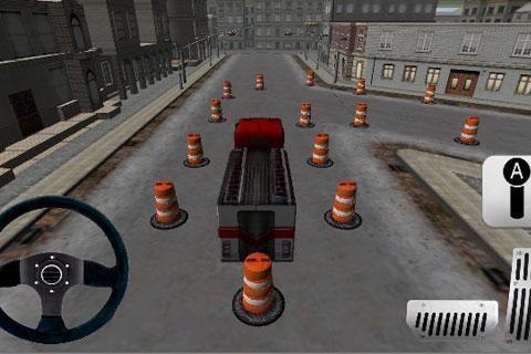 消防车停车3D