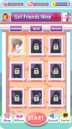 九女朋友:异性交友无限金币版