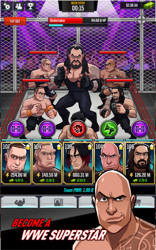 WWE点击无限钞票版