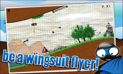 滑翔火柴人:Wingsuit Stickman