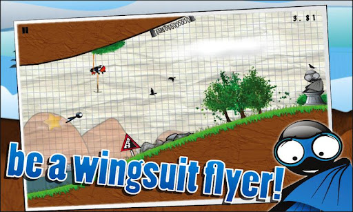 滑翔火柴人:Wingsuit Stickman